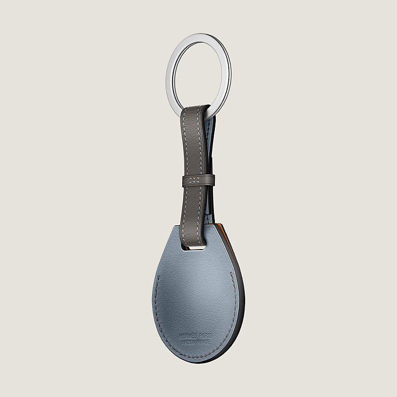 Apple AirTag Hermès bicolor key ring